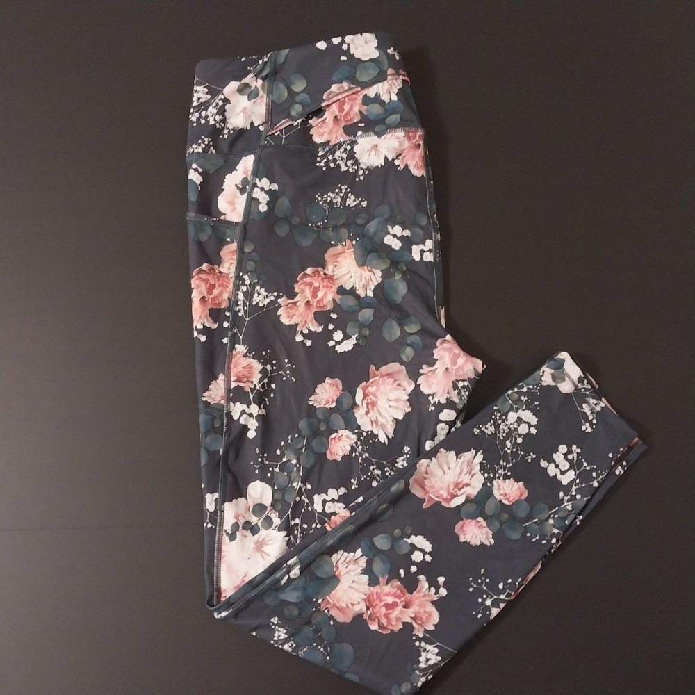 Duluth Trading Floral Print Leggings